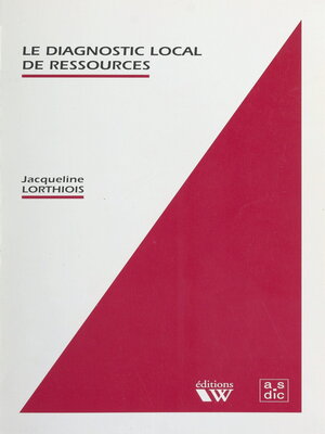 cover image of Le Diagnostic local de ressources